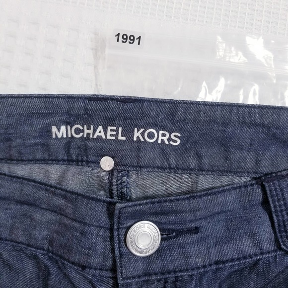 Michael Kors Chains Wide Leg Jeans - Picture 10 of 12